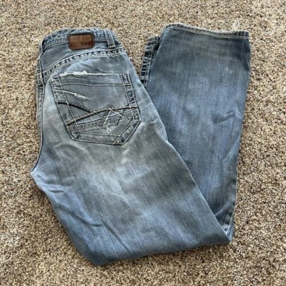 BKE Other - BKE Tyler Straight Jeans Size 31x31 Distressed Destroyed Stretch